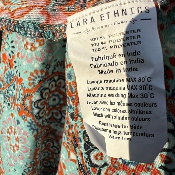 Lara Ethnics Green Boho Style Halter Maxi Dress - Picture 9 of 12